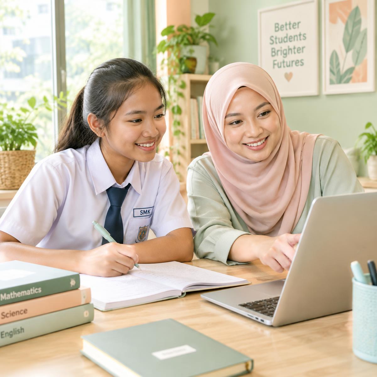 Student learning with a tutor